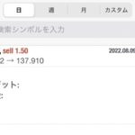 クロス円 ●●●でトレードしました!ポジションは!?